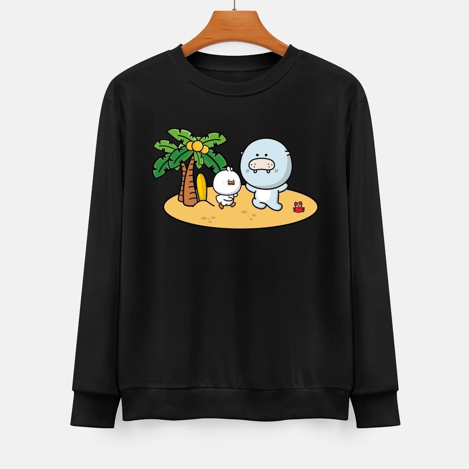 Front Patterned Long Sleeve TopEco / Sustainable Series